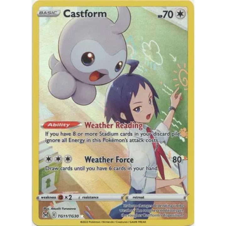 Castform TG11/TG30 - Lost Origin Trainer Gallery - Holofoil