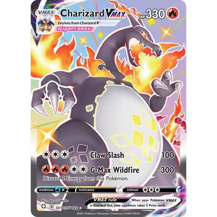 Charizard VMAX SV107/SV122  - Shining Fates - Holofoil