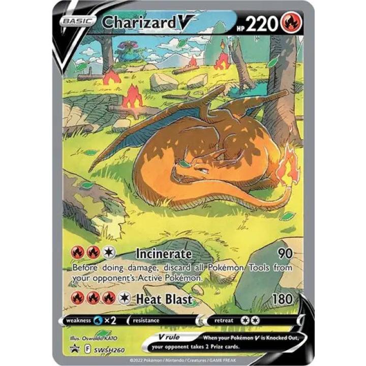 Charizard V SWSH260 – Sword & Shield Promo – Holofoil