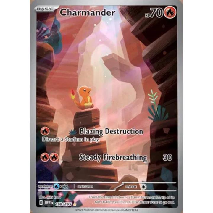 Charmander 168/165 - Scarlet & Violet 151 - Holofoil