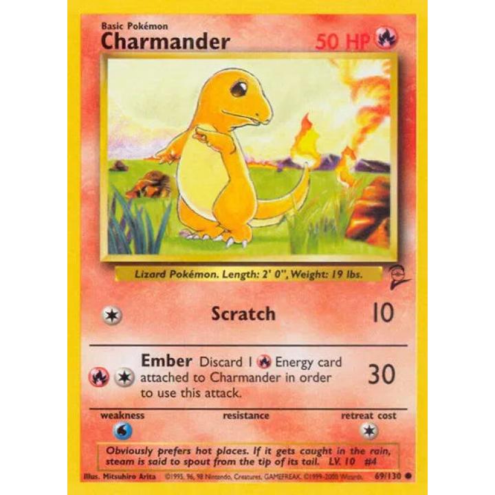 Charmander 69/130 - Base Set 2 - Normal