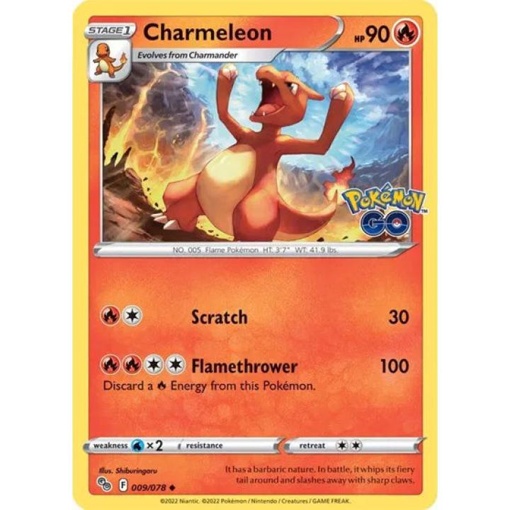 Charmeleon 009/078 - Pokemon Go - Normal