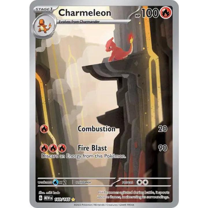 Charmeleon 169/165 - Scarlet & Violet 151 - Holofoil