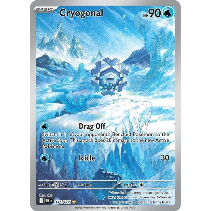Cryogonal 111/086 - Black Bolt - Holofoil