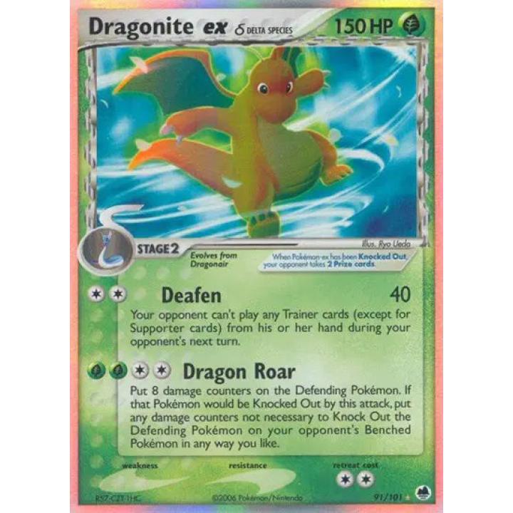 Dragonite ex 91/101 - EX Dragon Frontiers - Holofoil