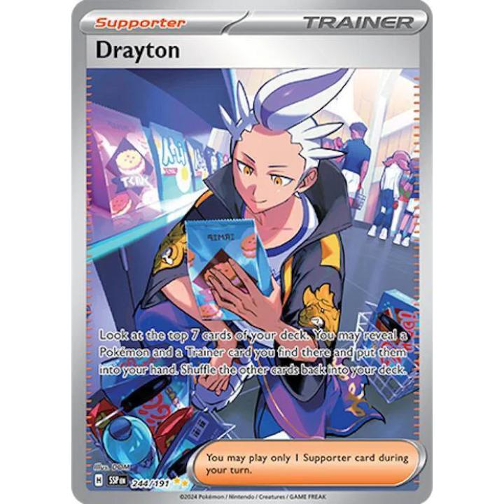 Drayton 244/191 - Surging Sparks - Holofoil