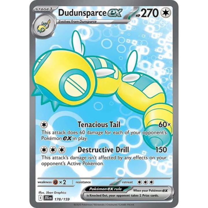 Dudunsparce ex 178/159 - Journey Together - Holofoil