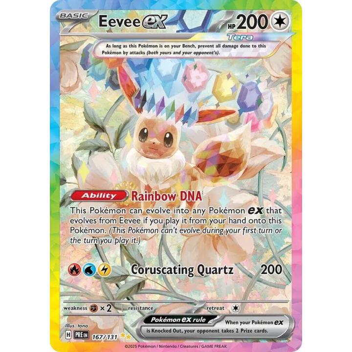 Eevee ex 167/131 - Prismatic Evolutions - Holofoil
