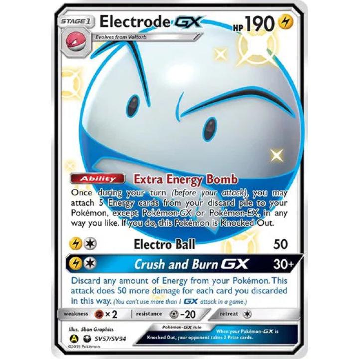 Electrode GX SV57/SV94  - Hidden Fates: Shiny Vault - Holofoil