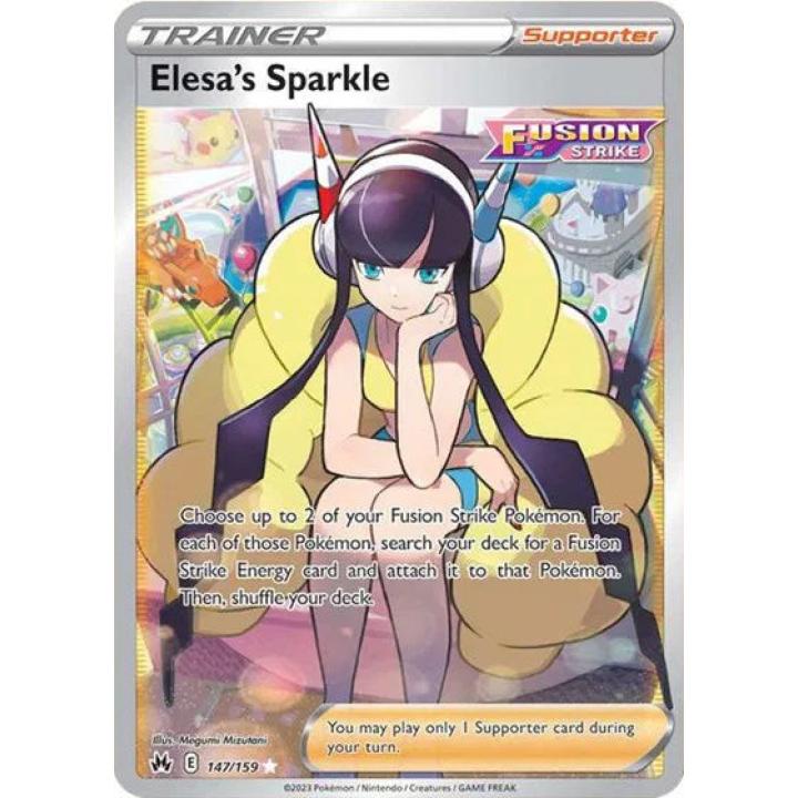 Elesa's Sparkle 147/159 - Crown Zenith - Holofoil