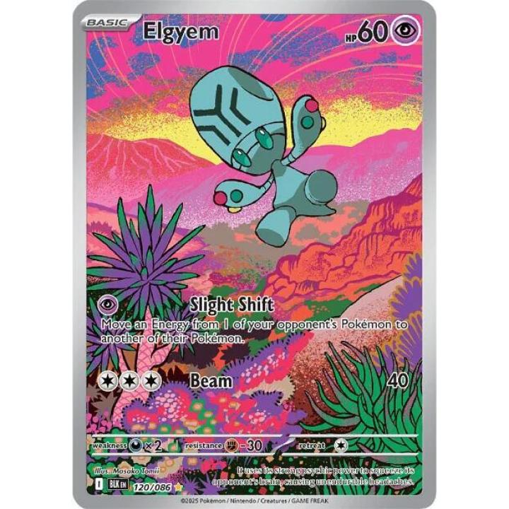 Elgyem 120/086 - Black Bolt - Holofoil