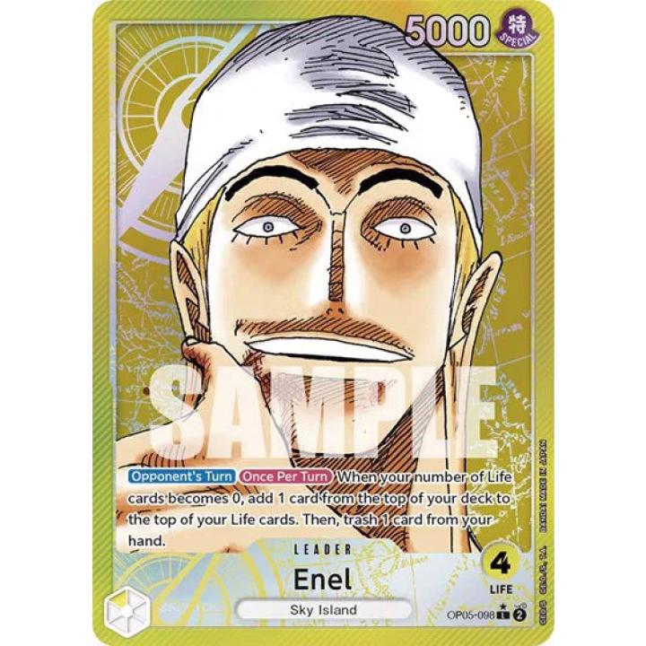 Enel (Alternate Art) OP05-098 - Awakening of the New Era - Foil