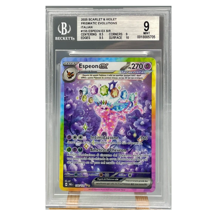 Espeon ex (BGS 9) 155/131 - Prismatic Evolutions - Holofoil