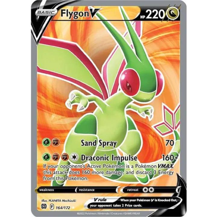 Flygon V 164/172 - Brilliant Stars - Holofoil