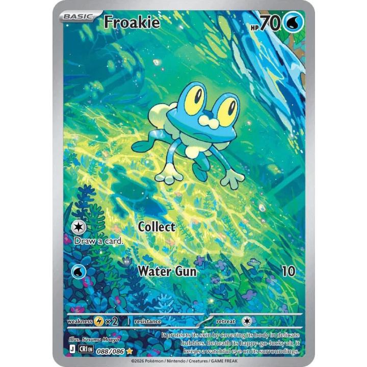 Froakie 088/086 - Chaos Rising - Holofoil