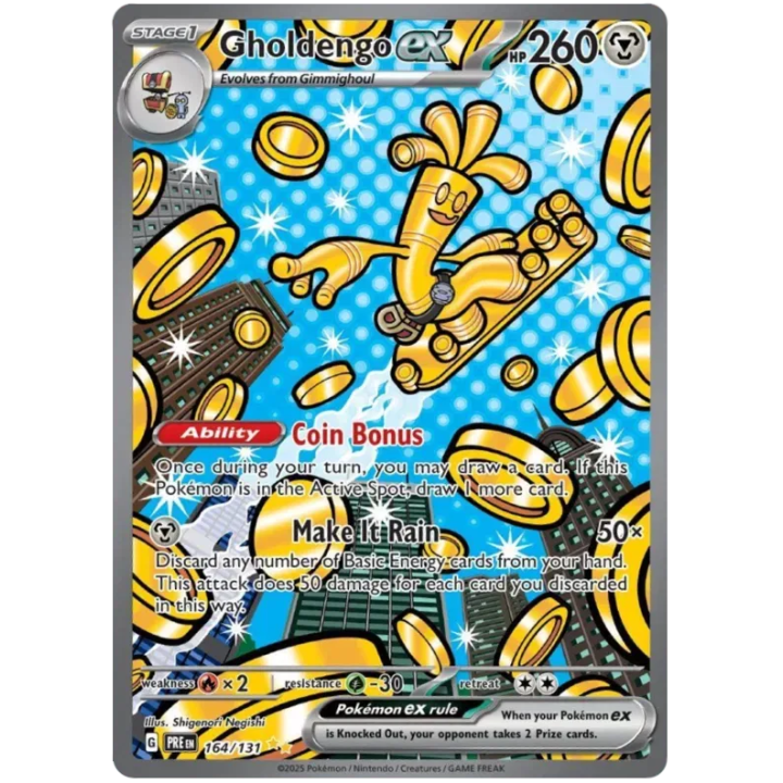 Gholdengo ex 164/131 - Prismatic Evolutions - Holofoil