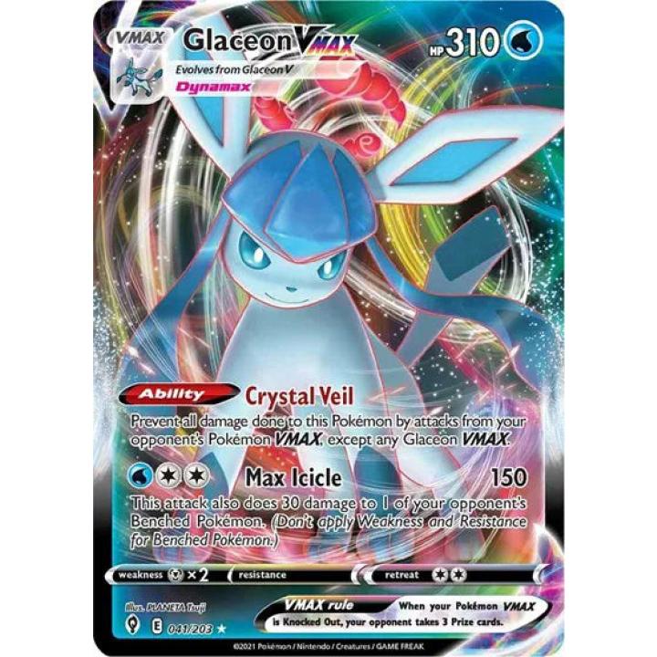 Glaceon VMAX 041/203 - Evolving Skies - Holofoil