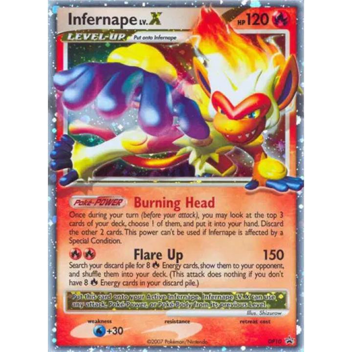 Infernape Lv.X DP10 - Diamond and Pearl Promos - Holofoil