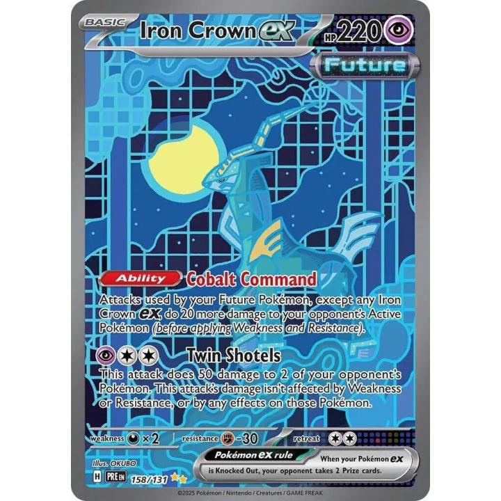 Iron Crown ex 158/131 - Prismatic Evolutions - Holofoil