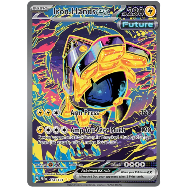 Iron Hands ex 154/131 - Prismatic Evolutions - Holofoil