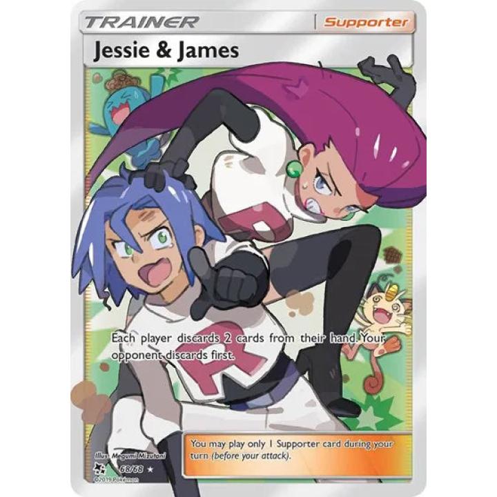 Jessie & James 68/68 - Hidden Fates - Holofoil