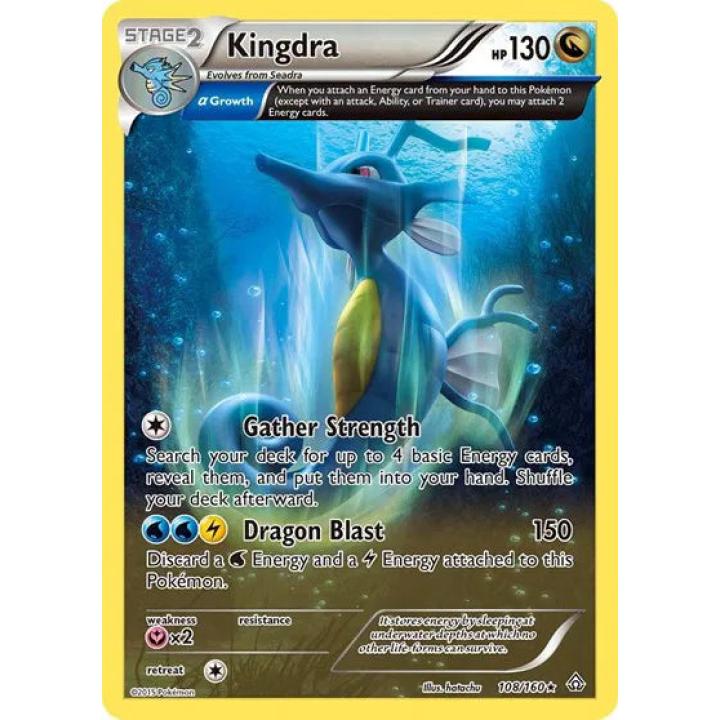 Kingdra 108/160 - Primal Clash - Reverse Holofoil