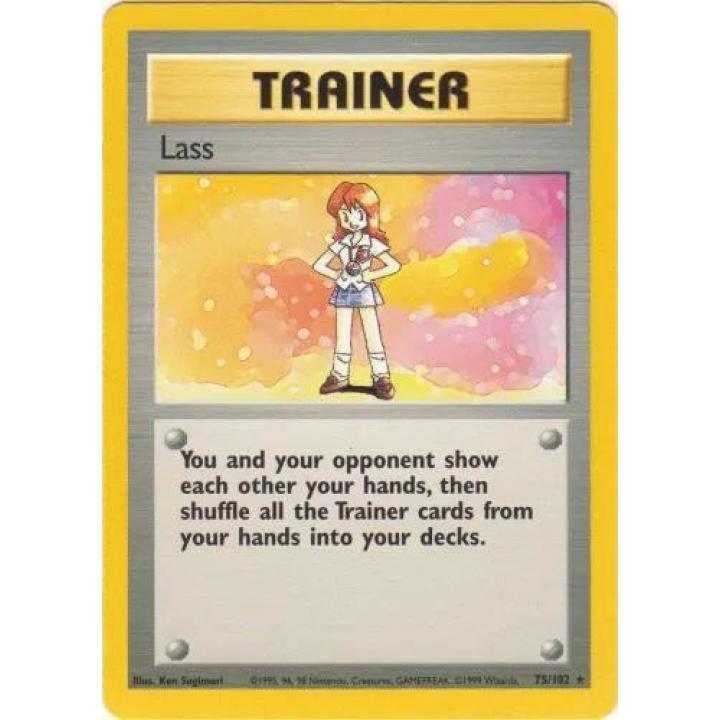 Lass 75/102 - Base Set (Unlimited) - Normal