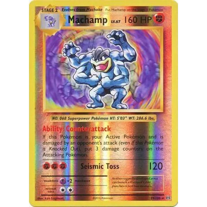 Machamp 59/108 - Evolutions - Reverse Holofoil
