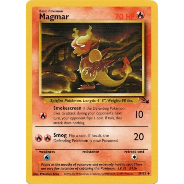 Magmar 39/62 - Fossil (Unlimited) - Normal
