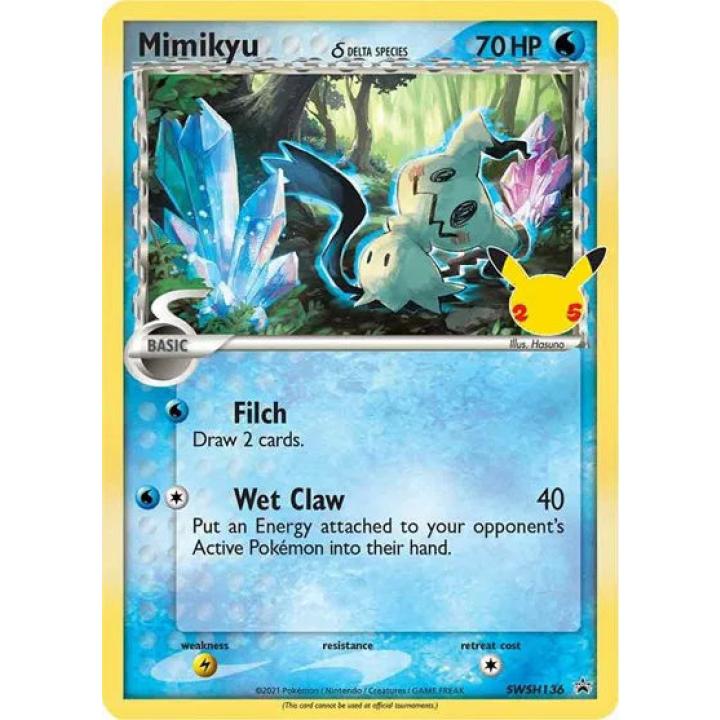 Mimikyu SWSH136 - Sword & Shield Promo - Holofoil