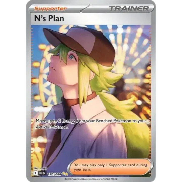 N's Plan 170/086 - Black Bolt - Holofoil