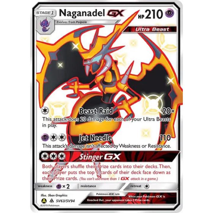 Naganadel GX SV63/SV94  - Hidden Fates: Shiny Vault - Holofoil