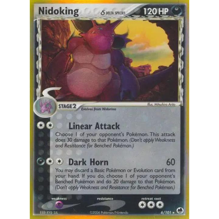 Nidoking 6/101 - EX Dragon Frontiers - Holofoil