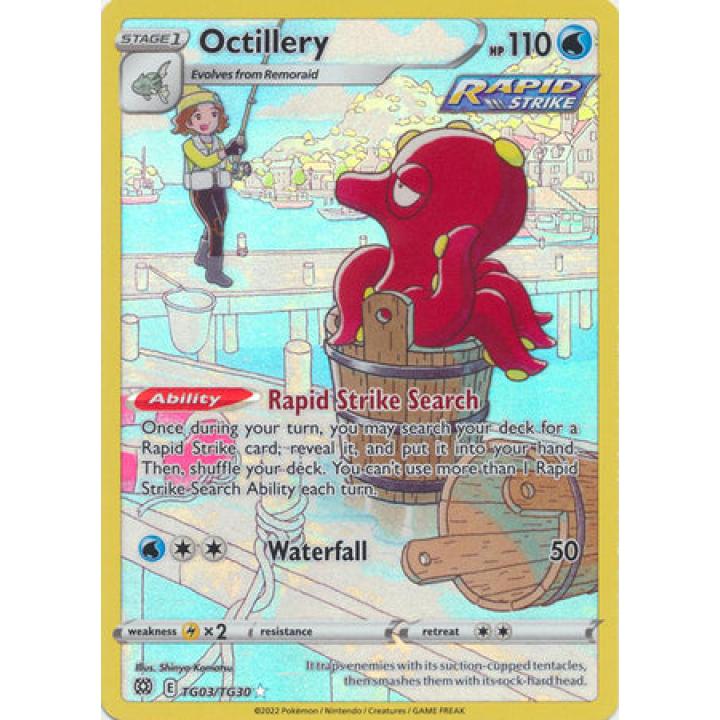 Octillery TG03/TG30 - Brilliant Stars Trainer Gallery - Holofoil
