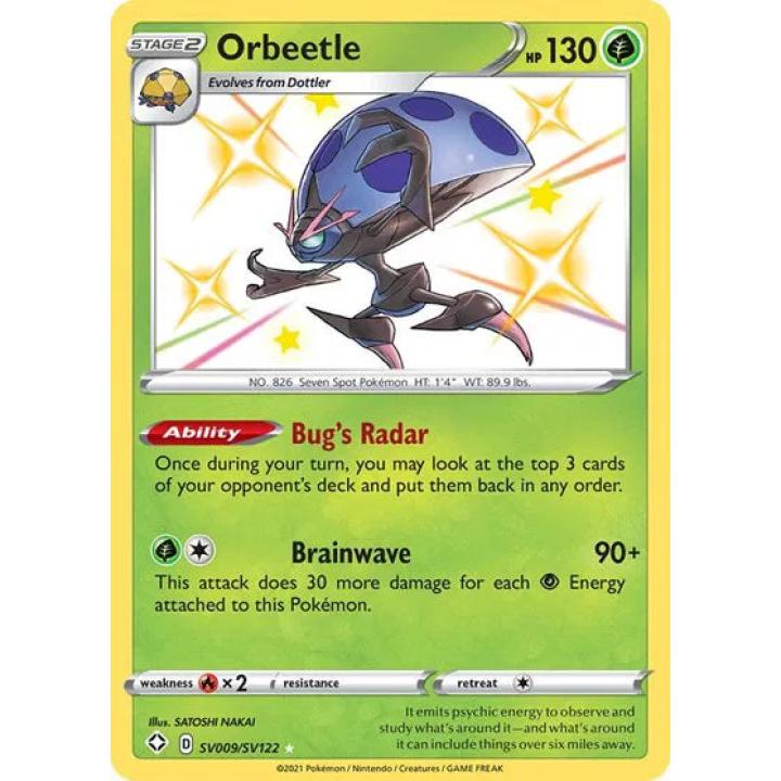 Orbeetle SV009/SV122 - Shining Fates: Shiny Vault - Holofoil