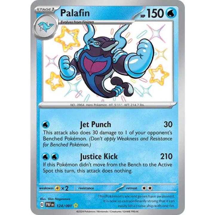 Palafin 124/091 - Paldean Fates - Holofoil