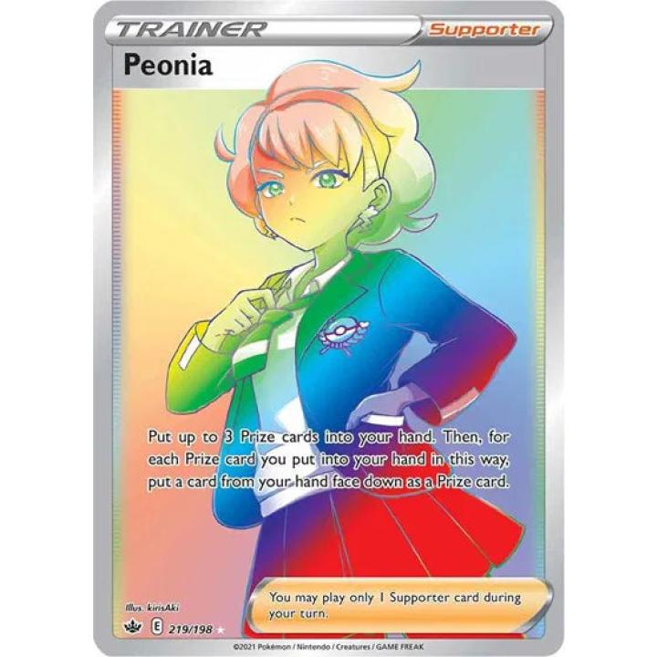 Peonia 219/198 - Chilling Reign - Holofoil