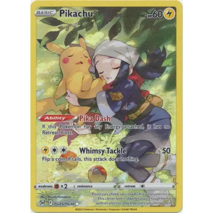 Pikachu TG05/TG30 - Lost Origin Trainer Gallery - Holofoil