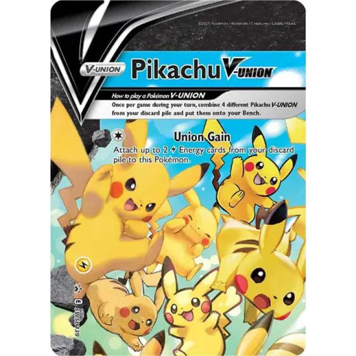 Pikachu V-UNION SWSH139 - Sword & Shield Promo - Holofoil