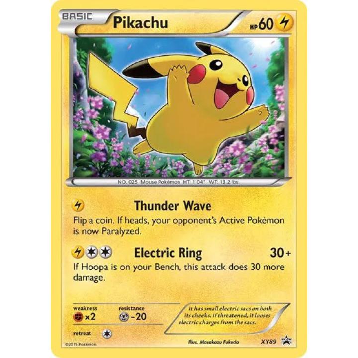 Pikachu (Collector Chest) XY89 - XY Promos - Holofoil