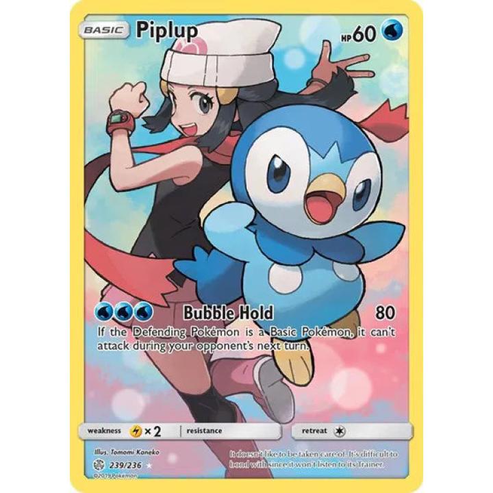 Piplup 239/236 - Cosmic Eclipse - Holofoil
