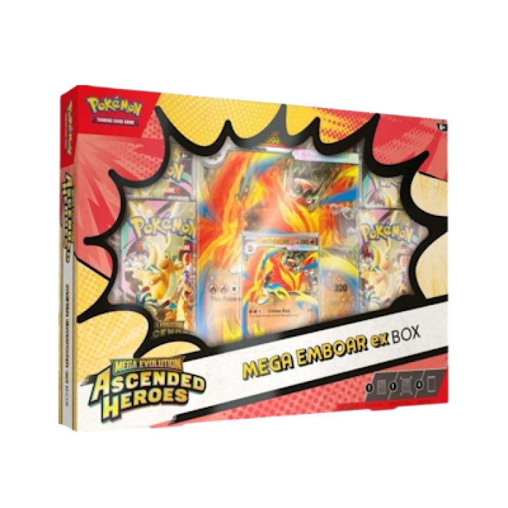 Pokémon Ascended Heroes: Mega Emboar ex Box (schade)