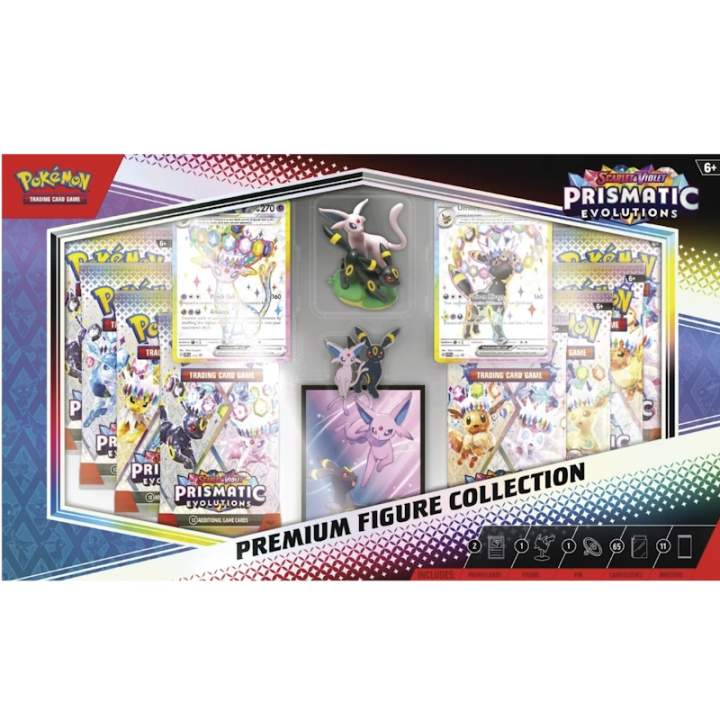Pokémon Prismatic Evolutions: Premium Figure Collection (schade)