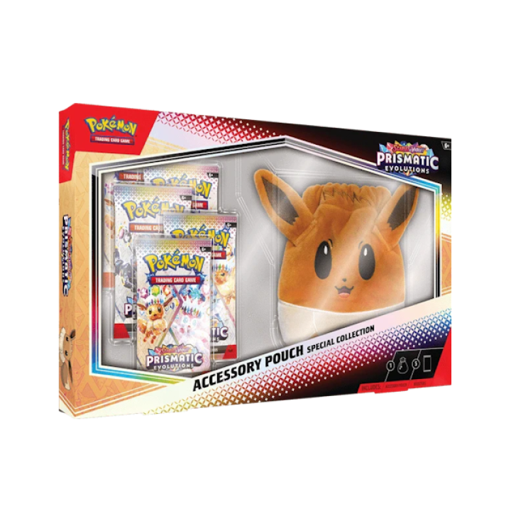 Pokémon Prismatic Evolutions: Accessory Pouch Special Collection