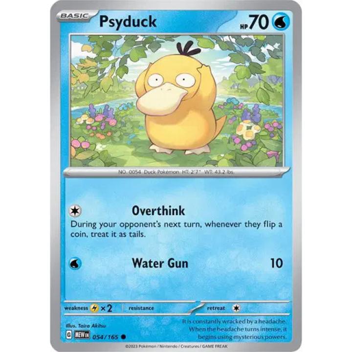 Psyduck 054/165 - Scarlet & Violet 151 - Normal
