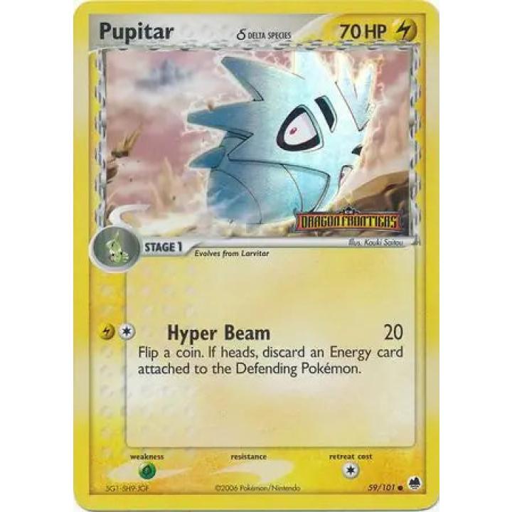 Pupitar 59/101 - EX Dragon Frontiers - Reverse Holofoil