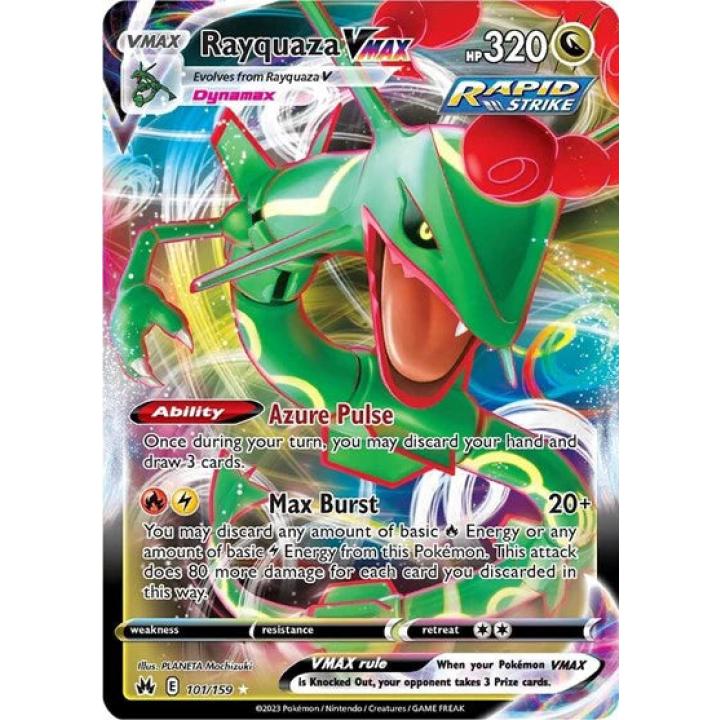 Rayquaza VMAX 101/159 - Crown Zenith - Holofoil