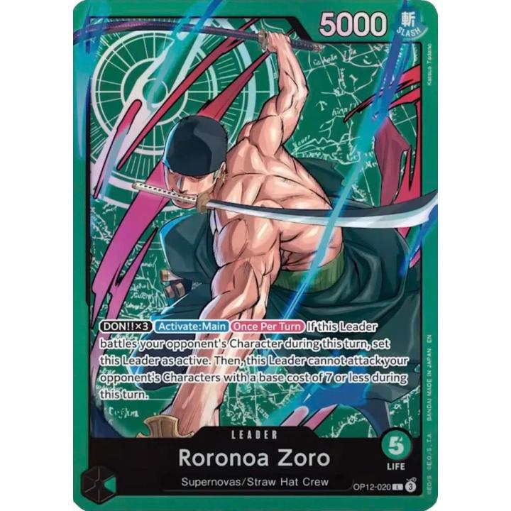 Roronoa Zoro (Zoro Deck) OP12-020 - Learn Together Deck Set - Foil
