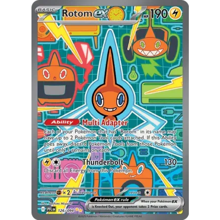 Rotom ex 126/094 - Phantasmal Flames - Holofoil