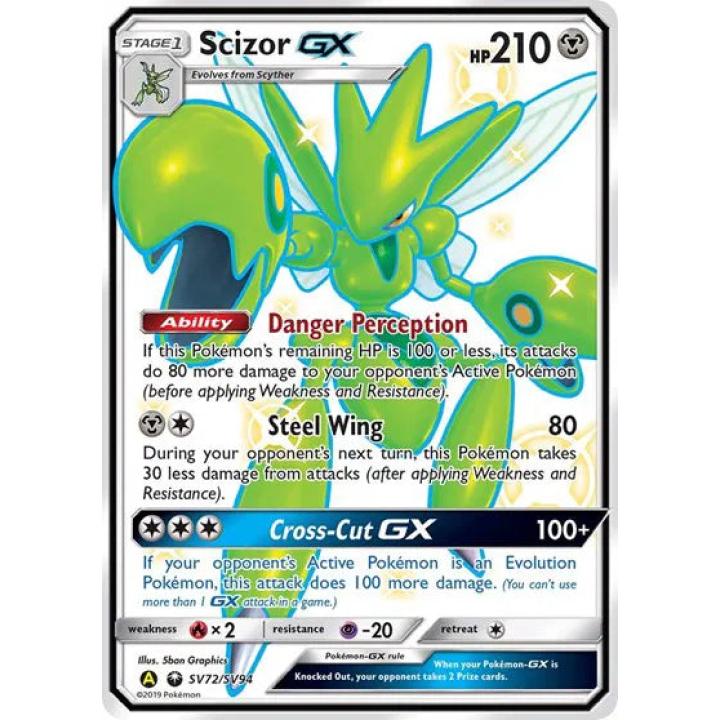 Scizor GX SV72/SV94  - Hidden Fates: Shiny Vault - Holofoil